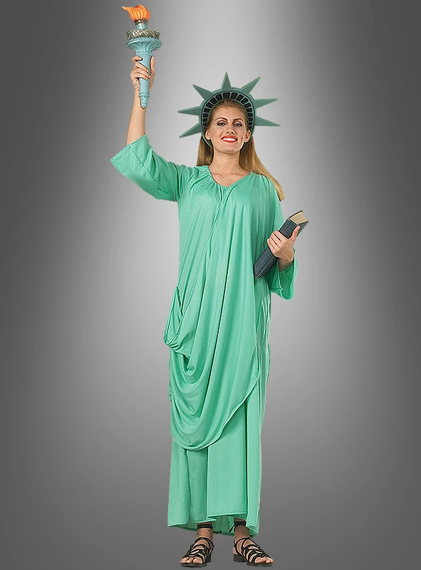 Freiheitsstatue Miss Liberty Kostüm 1 Freiheitsstatue Miss Liberty Kostüm