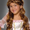 Prinzessin Perücke Braun Mädchen
