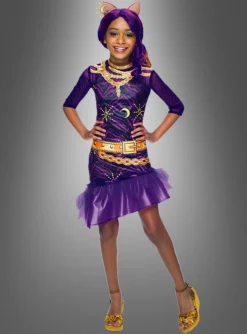 Clawdeen Wolf Monster High Kostüm Lila