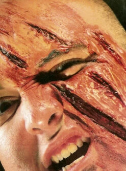 Aufgekratzte Latex Wunde Horror Theaterqualität