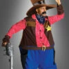 Dicker Sheriff Spaßkostüm Mit Riesenhut