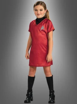 STAR TREK Uhura Kleid Kinderkostüm