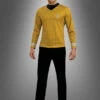 Star Trek Uniform Captain Kirk Shirt Gold
