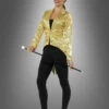 Damen Paillettenfrack In Gold