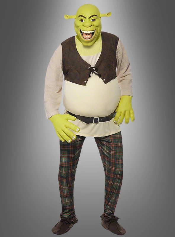 Shrek Ogerkostüm 2 Shrek Ogerkostüm – Bild 2