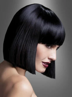 Lola Perücke Deluxe Pagenschnitt Bobfrisur -KostümKult Verkäufe 120 42489 pic3