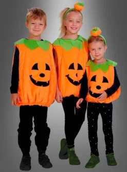 Kleines Kürbiskind Plüschkostüm Deluxe