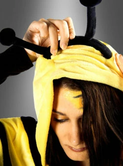 Biene Poncho Aus Kuschelweichem Plüsch S-XXXL -KostümKult Verkäufe 150 216 pic3