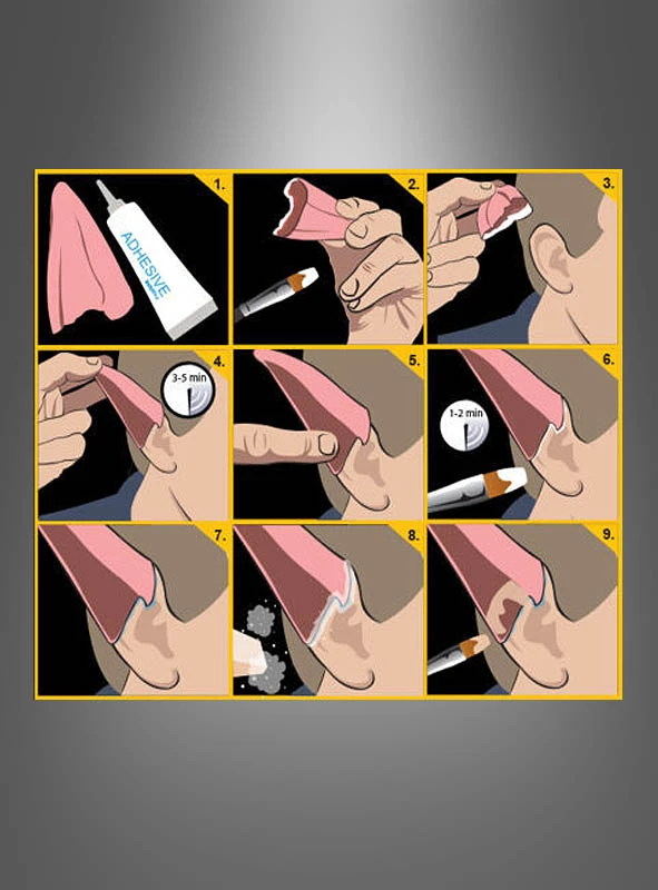 Elfenohren Latex Deluxe Tinsley Transfers 2 Elfenohren Latex Deluxe Tinsley Transfers – Bild 2