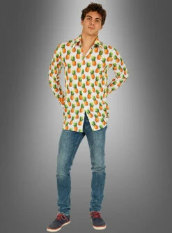 Hawaii Party Outfit Ananas Hemd