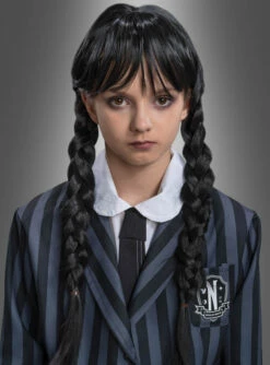 Wednesday Perücke Für Kinder