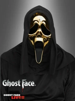 Original Scream Ghost Face Maske Gold