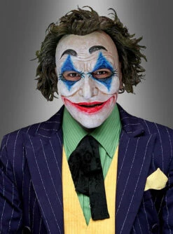Verrückter Clown Latex Vollmaske Deluxe