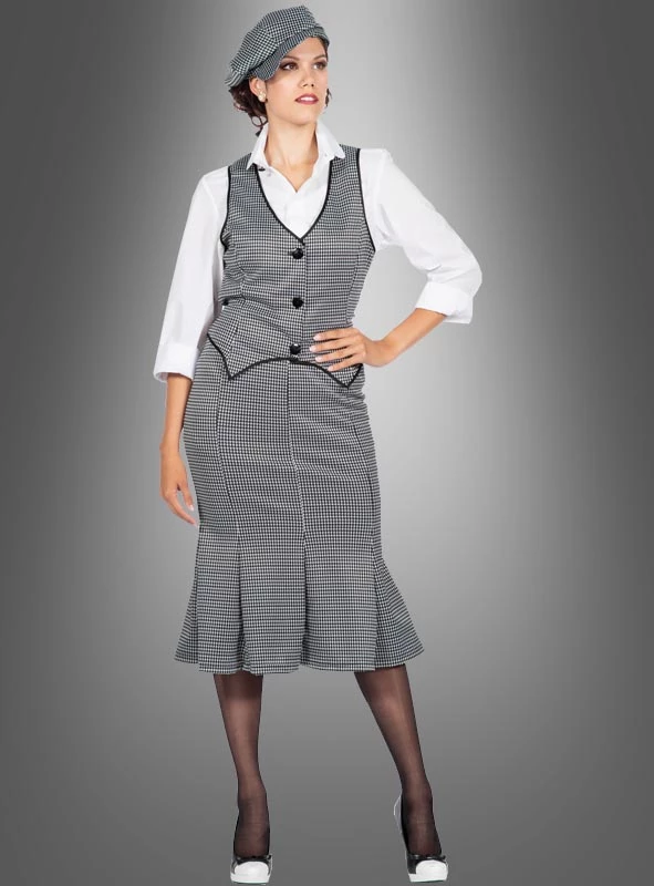 20er Jahre Roaring Damenkostüm Polly 1 20er Jahre Roaring Damenkostüm Polly