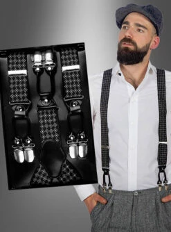 Deluxe 20er Hosenträger Geschenkbox