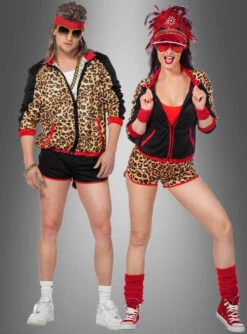 80er Leoparden Jacke Mit Kurzen Pants -KostümKult Verkäufe 177 5748 pic3
