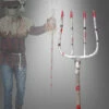 Blutige Mistgabel Für Halloween 153cm