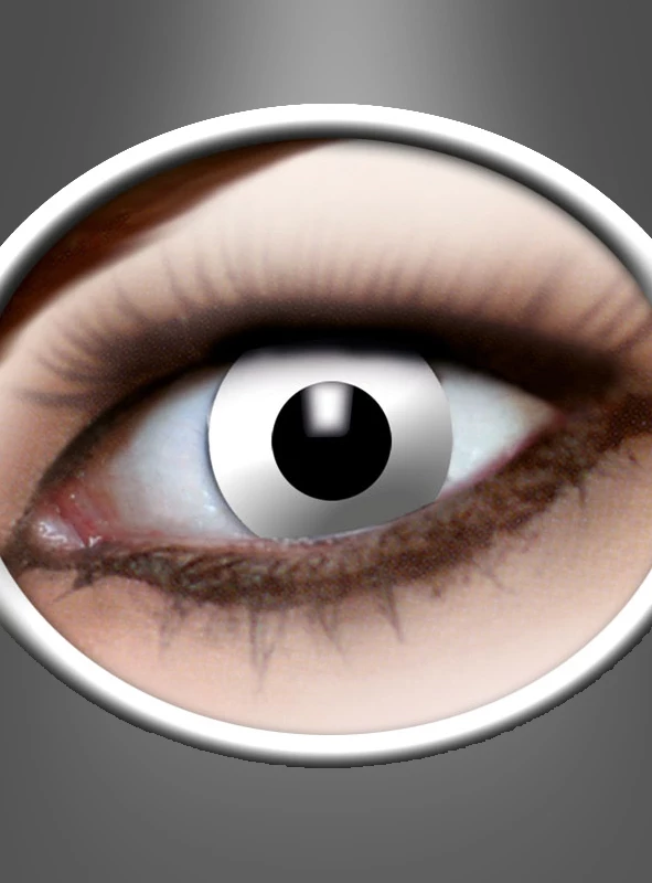 Jahreslinsen White Zombie Weiß 1 Jahreslinsen White Zombie Weiß