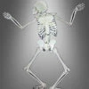 Bewegliche Skelett Wanddeko 158cm