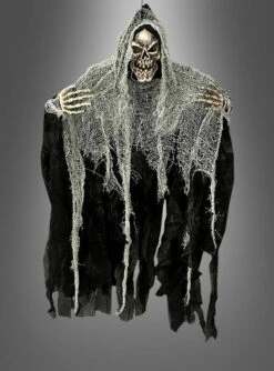 Kleiner Reaper Skelett Halloween Deko 90cm