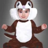 Plüschiges Eichhörnchen Baby Kostüm