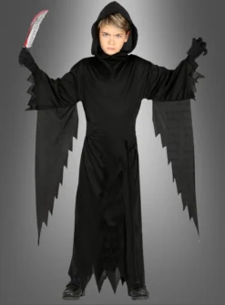 Schwarze Kapuzenrobe Für Kinder