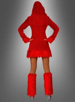 Rotes Teufelkleid Mit Stulpen -KostümKult Verkäufe 35 504226 pic3