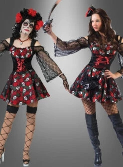 Wandelbares Totenkopf Kleid