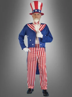 Onkel Sam USA Nationalfigur Kostüm