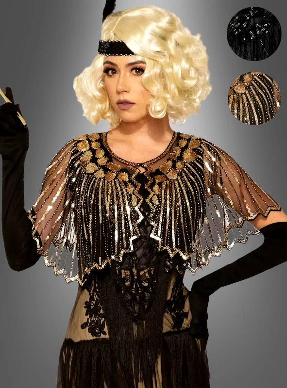 20er Jahre Pailletten Stola 1 20er Jahre Pailletten Stola