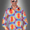 Hippie Hemd Batik Für Herren