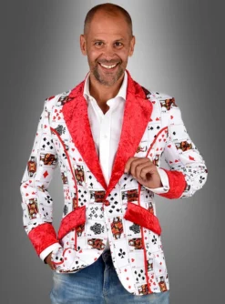 Casino Sakko Kartenspiel Herren