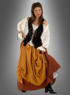 Bäuerin Mittelalter Marktfrau Kostüm