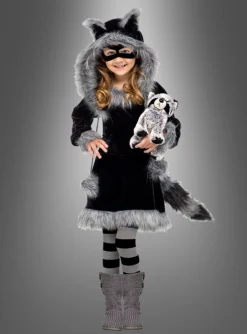 Süßer Waschbär Kinderkostüm