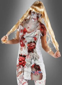 Blutiges Zombie Longshirt