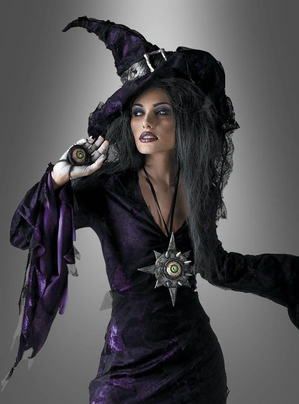 Zauberin Deluxe Hexenkostüm 1 Zauberin Deluxe Hexenkostüm