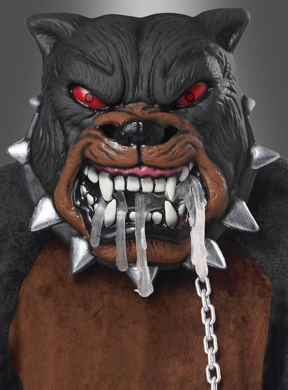 Zähnefletschende Bulldogge Kinderkostüm 2 Zähnefletschende Bulldogge Kinderkostüm – Bild 2