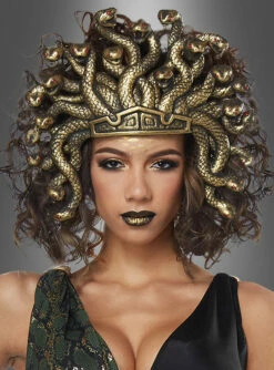 Medusa Schlangen Kopfschmuck