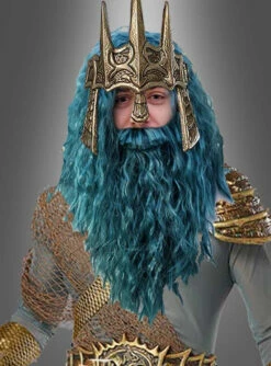 Neptun Bart Und Perücke Wassermann