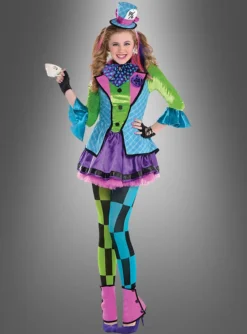 Teen Hutmacherin Kostüm