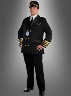 XXL Pilotenkostüm Übergröße