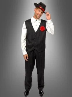 Gangster Nadelstreifen Anzug Carlo