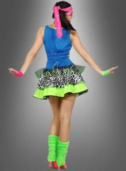 80er Kleid Neon Girl Kostüm -KostümKult Verkäufe 80er pop ndw outfit 53e7c31da9 3
