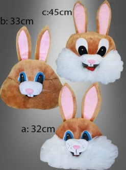 Hasen Kopf Maske
