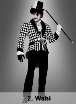 2. Wahl Pierrot Kostüm Herren