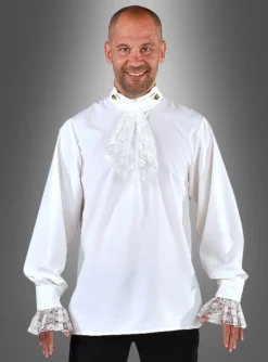 Steampunk Rüschenhemd Mit Jabot -KostümKult Verkäufe barockes steampunkt hemd gothic c55d2cca4b 4