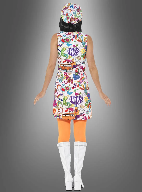 Kleid Hippie Style Für Damen – Bild 3