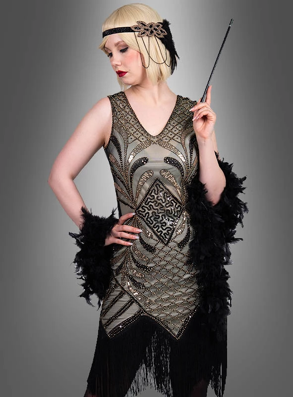 Glamouröses Flapper Kleid Vivian 4 Glamouröses Flapper Kleid Vivian – Bild 4