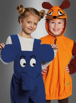 Elefant Kostüm Sendung Mit Der Maus -KostümKult Verkäufe elefant und maus fuer kinder a2e16a7261 3