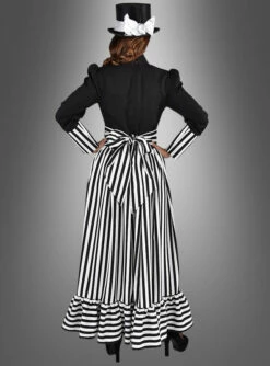 Viktorianische Dame Elisa Schwarz Weiß -KostümKult Verkäufe faschingskostuem viktorianisch frauen c79d8670d4 3